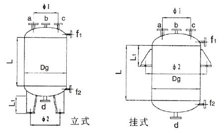 泛普PP真空引水罐尺寸圖